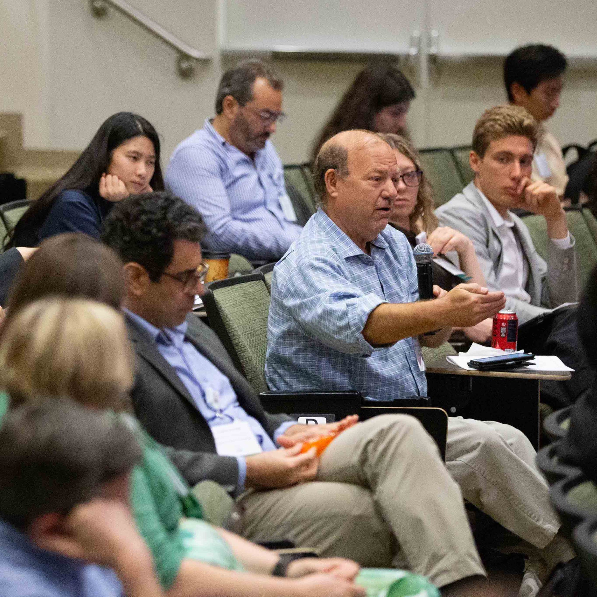 Photo of Attendee Question 